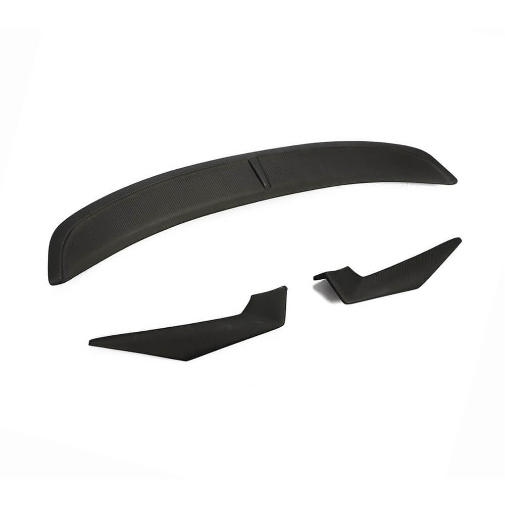 Porsche 718 Boxster Convertible 2016-2021 Rear Spoiler Matte Carbon Fiber-Ahacarbon