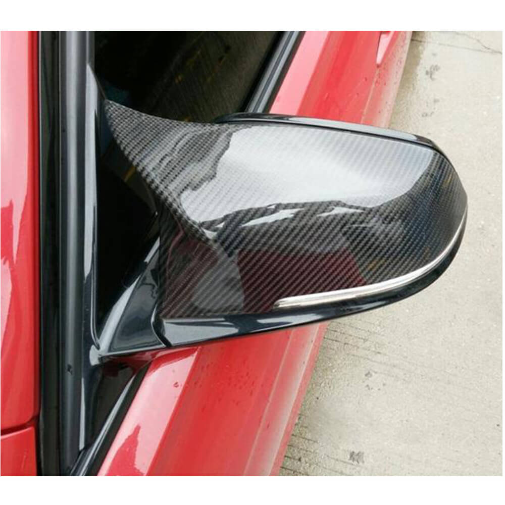 BMW 5 Series F10 2011-2016 Mirror Covers Replacement Style Carbon Fiber/ABS-Ahacarbon