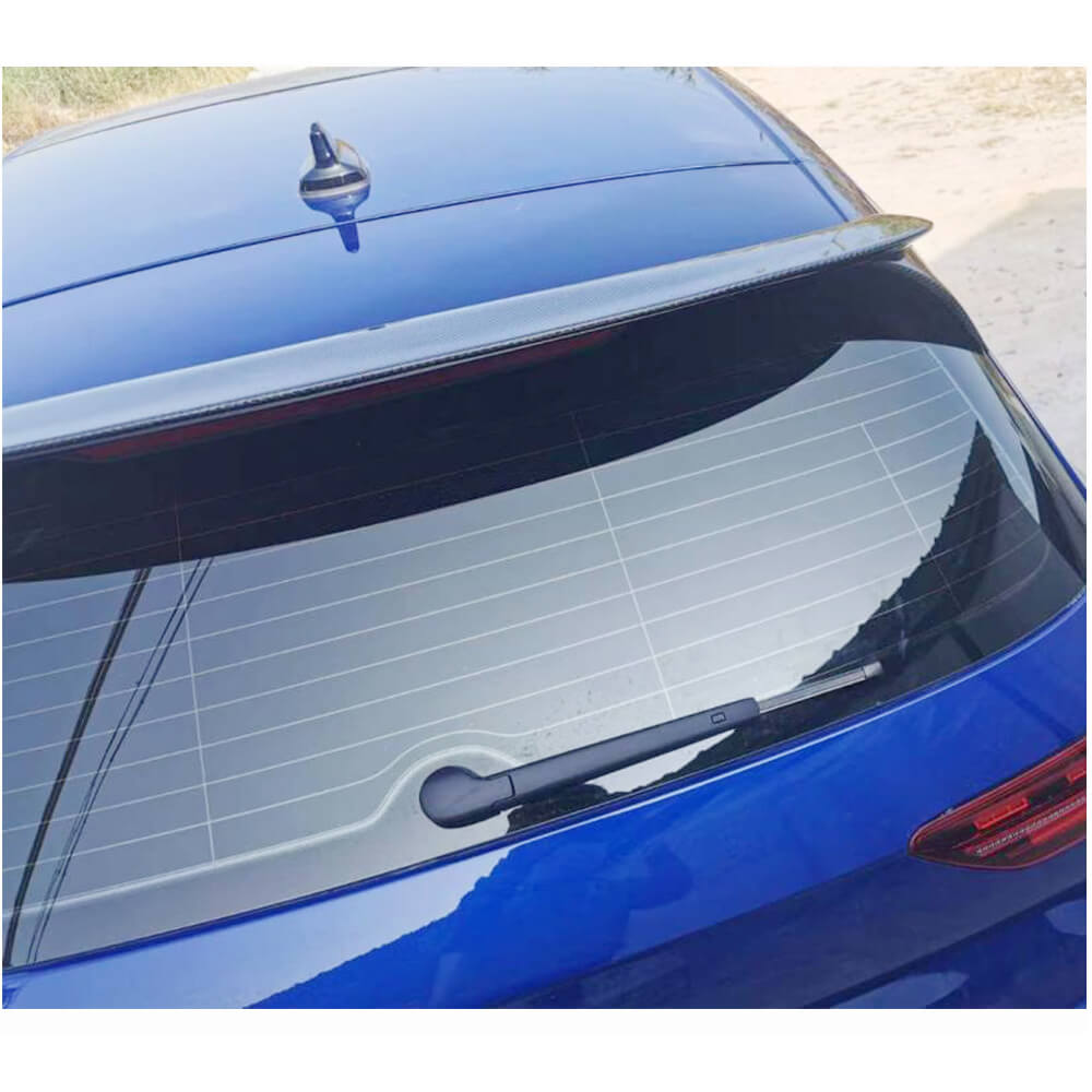 Volkswagen VW Golf 8 MK8 Standard Rline 2021UP Rear Roof Spoiler Carbon Fiber-Ahacarbon