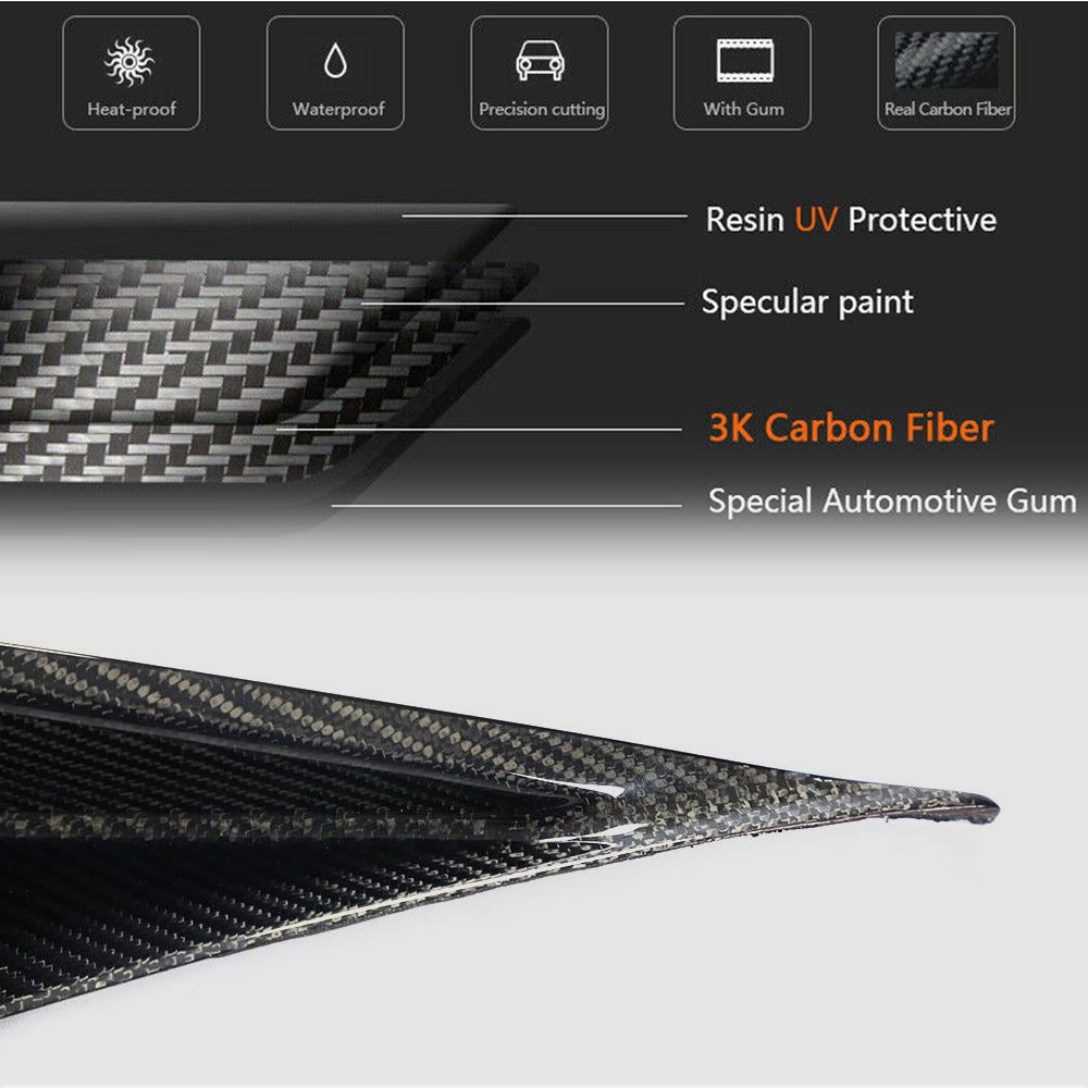 Subaru BRZ Toyota GR86 2022+ Side Skirts Splitters Carbon Fiber-Ahacarbon