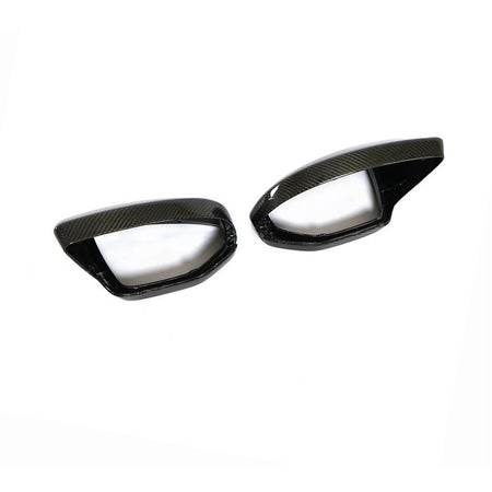 Audi A6 A7 A8 Quattro C8 2019-2022 Mirror Covers Replacement Style Carbon Fiber-Ahacarbon