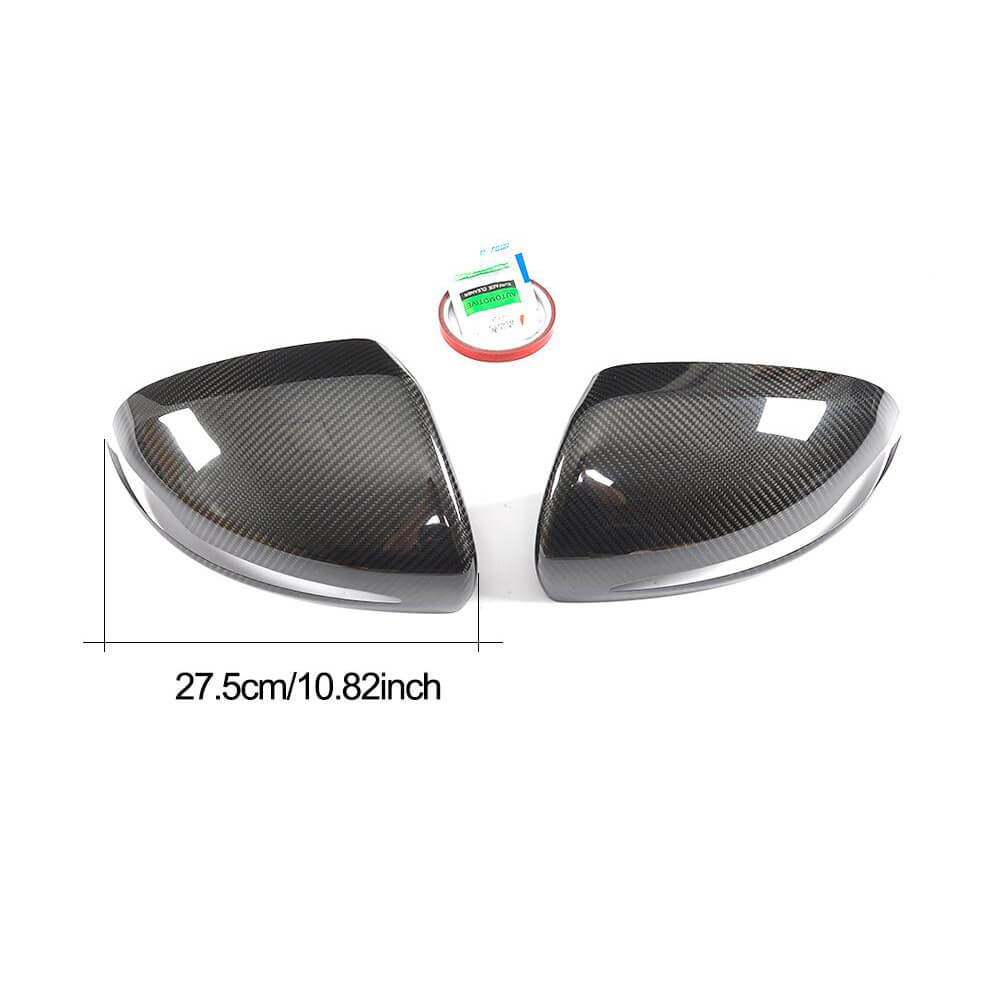 Mercedes Benz S Class W222 Pre-facelift 2014-2017 Mirror Covers Add-on LHD Carbon Fiber-Ahacarbon