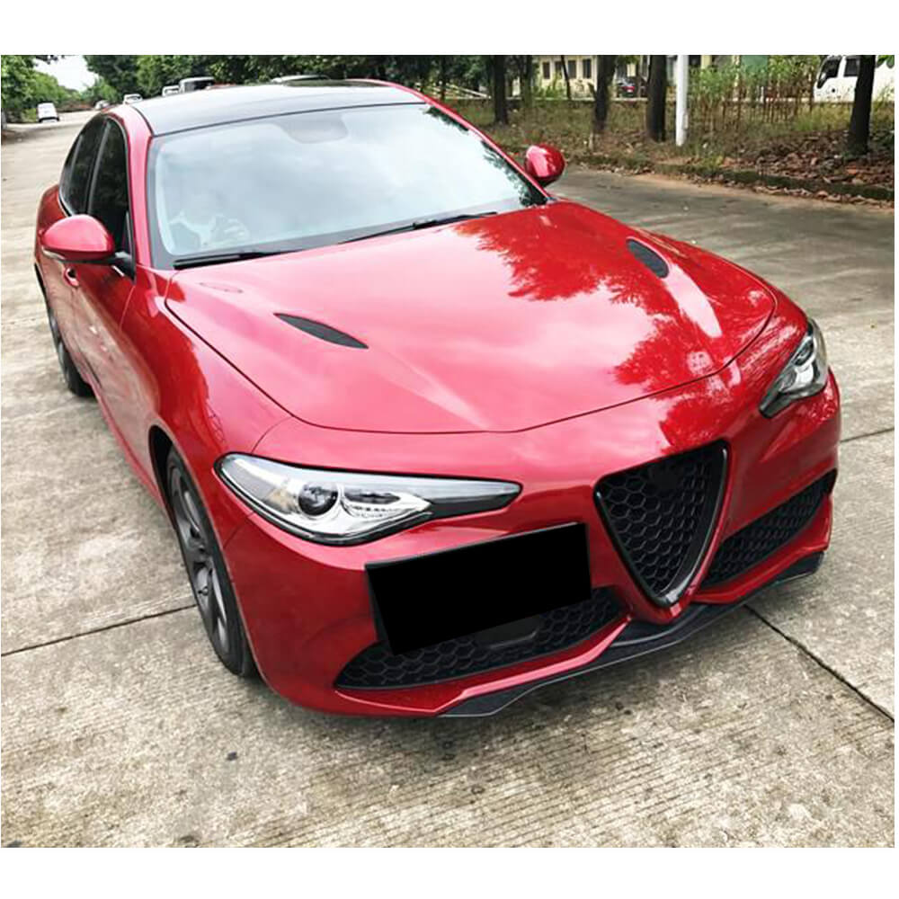 Alfa Romeo Giulia 952 2015-2020 Engine Bonnet Hood Cover Carbon Fiber-Ahacarbon