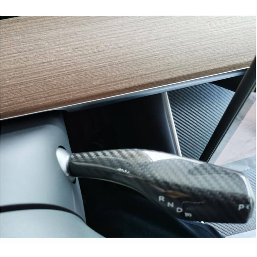 Tesla Model 3 2016-2021 Headlight Paddles Controller Carbon Fiber-Ahacarbon