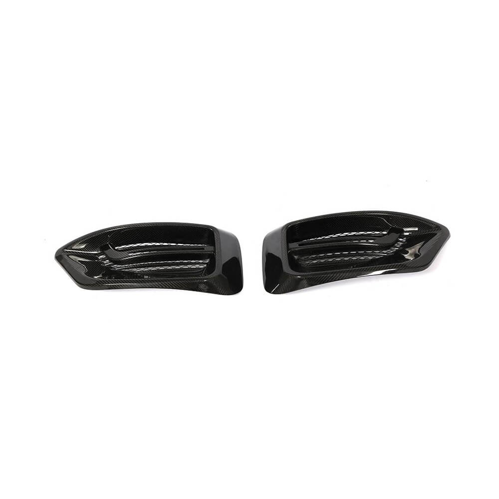 Mercedes Benz W447 Vito 2016-2019 Front Fog Lamp Covers Real Dry Carbon Fiber-Ahacarbon