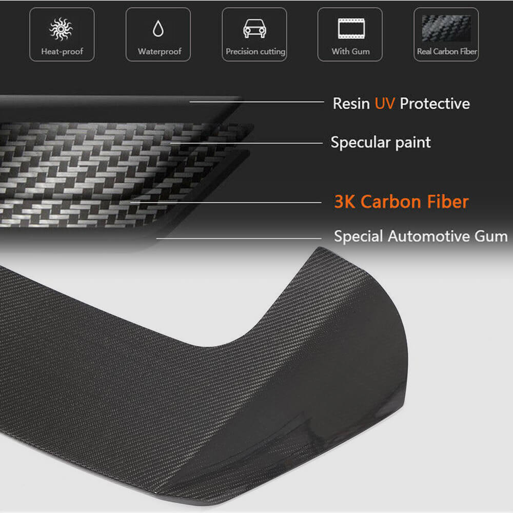 BMW X5 G05 2019-2022 Rear Roof Spoiler Carbon Fiber-Ahacarbon