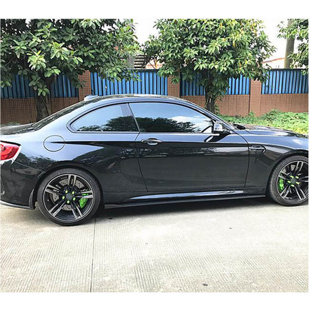 BMW 2 Series F87 M2 M2C 2016-2020 Side Skirts Carbon Fiber-Ahacarbon
