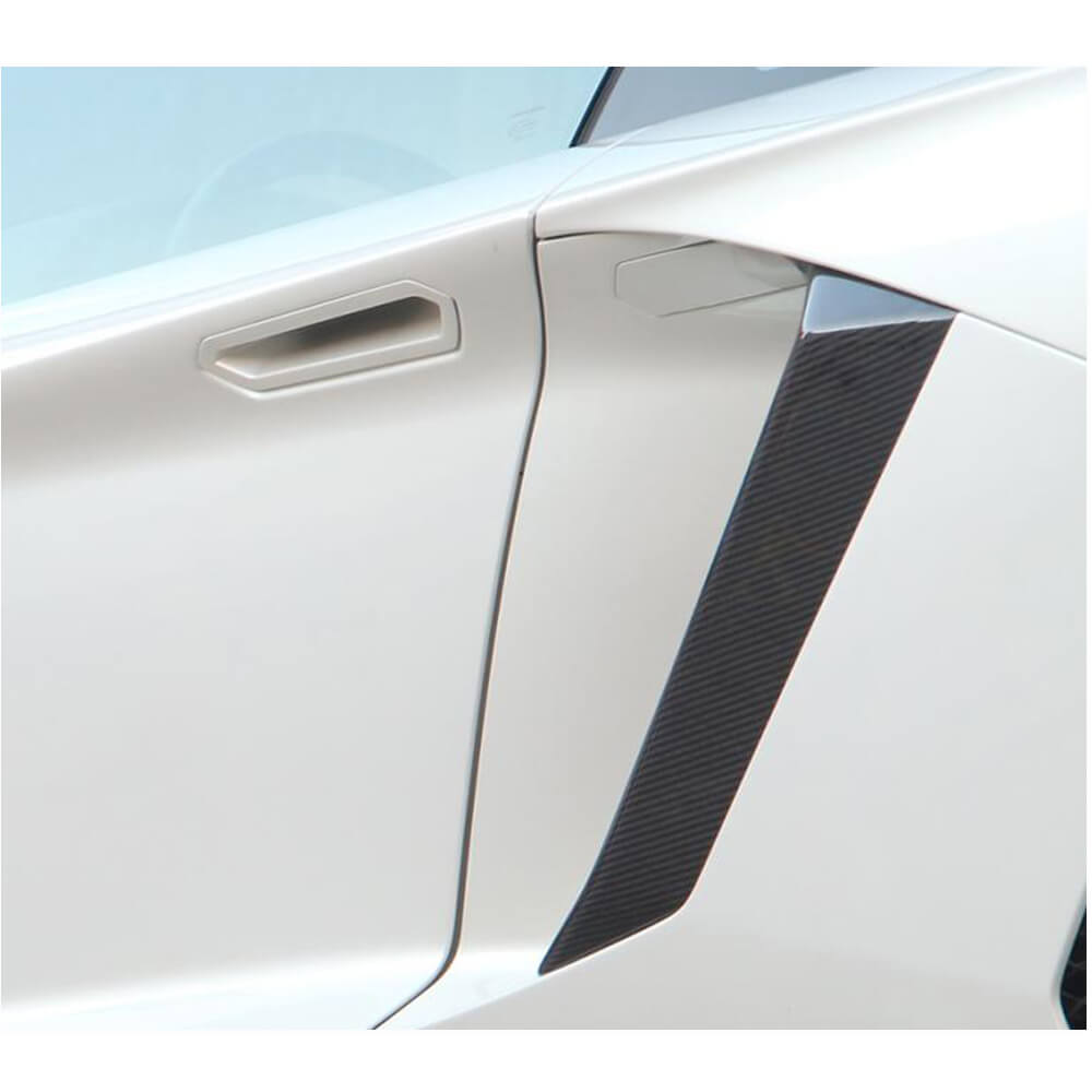Lamborghini Aventador LP700-4 2011-2016 Door Side Air Fender Vent Carbon Fiber-Ahacarbon