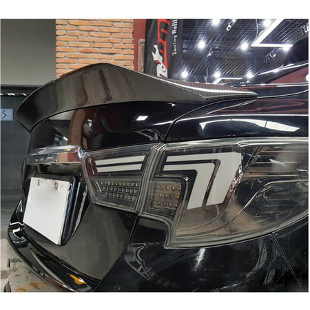 Toyota Mark X/Reiz 2011-2017 Rear Trunk Spoiler Carbon Fiber-Ahacarbon