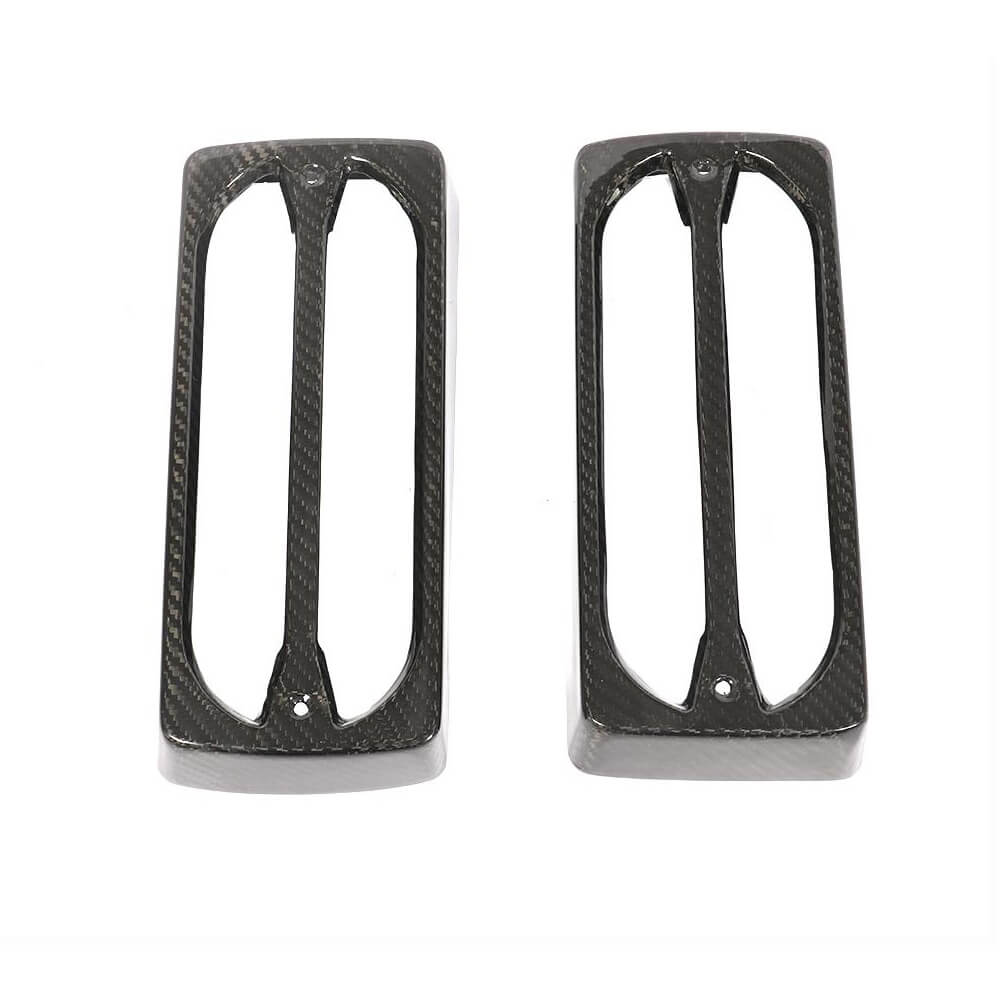 Mercedes Benz W463 G550 G55 G63 G65 AMG 2004-2018 Rear Tail Lamp Light Cover Dry Carbon Fiber-Ahacarbon