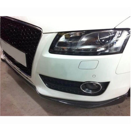 Audi A5 B8 Base Pre-facelift 2008-2011 Front Bumper Lip Carbon Fiber-Ahacarbon