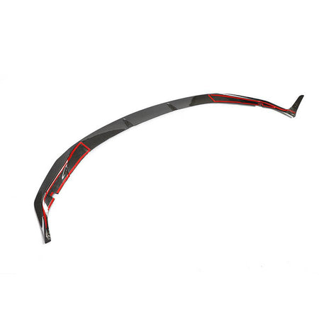 Lexus GS F Base L10 2016-2020 Front Bumper Lip Carbon Fiber-Ahacarbon