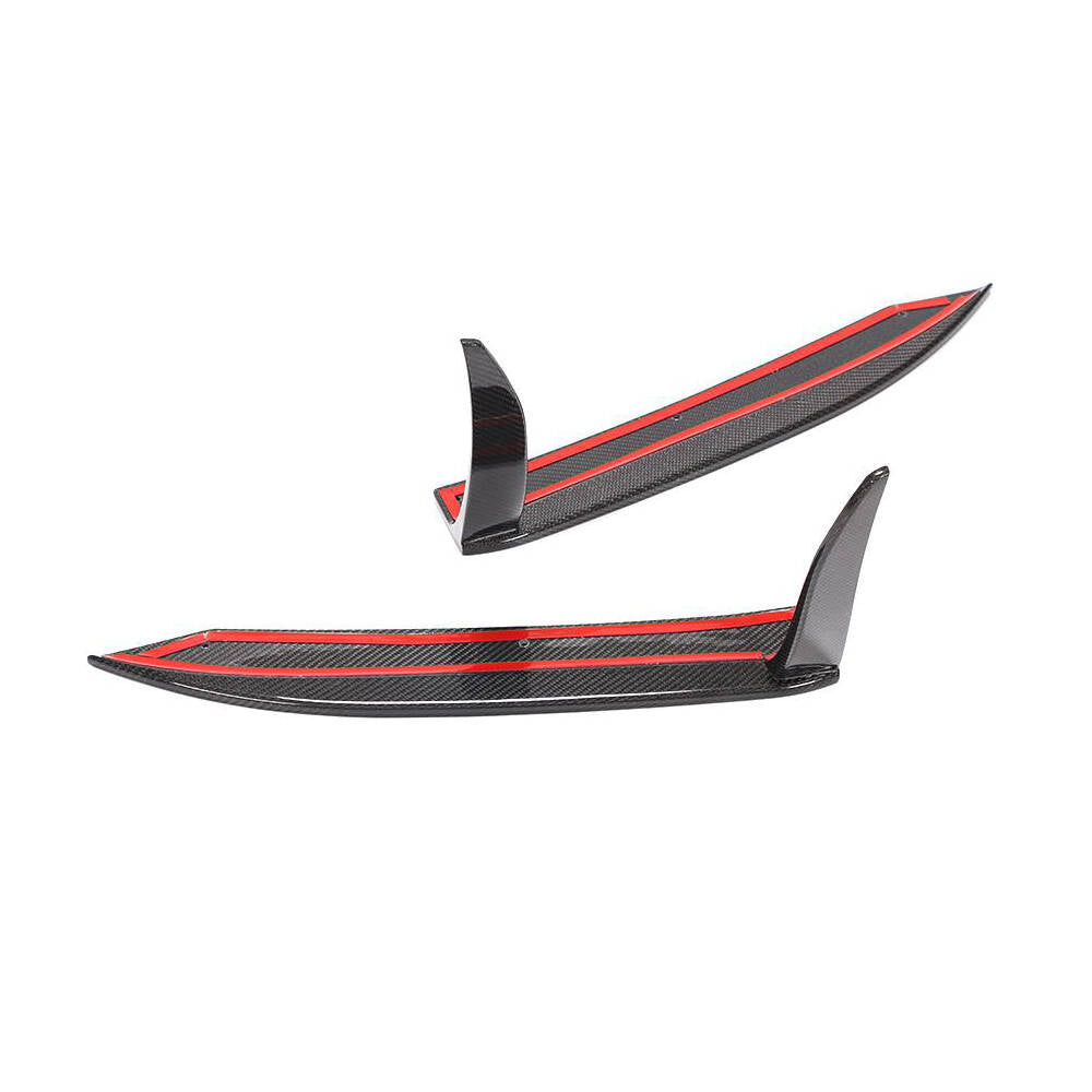 Porsche 911 Carrera 4 GTS 2017 Rear Bumper Splitter Carbon Fiber-Ahacarbon