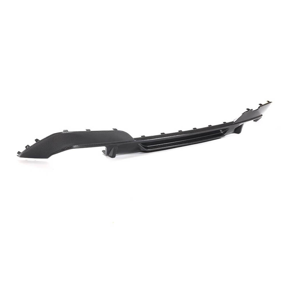 BMW 3 Series G20 320i 330i 330e M Sport 2019-2021 Rear Bumper Diffuser Carbon Fiber-Ahacarbon