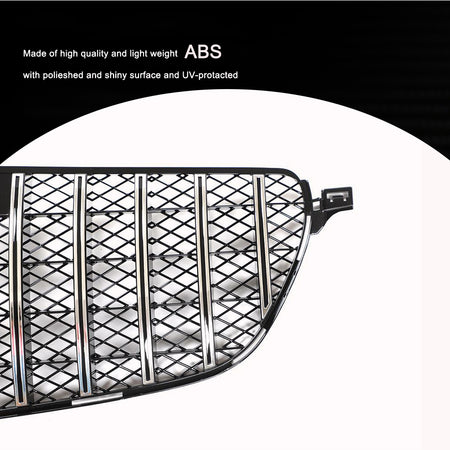 Mercedes Benz GLE Class W292 W166 GTGLE350 GLE400 GLE43 GLE63 AMG 2015-2018 Front Grille ABS-Ahacarbon