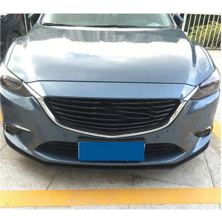 Mazda 6 Atenza Sedan 2017-2019 Front Bumper Lip Carbon Fiber-Ahacarbon