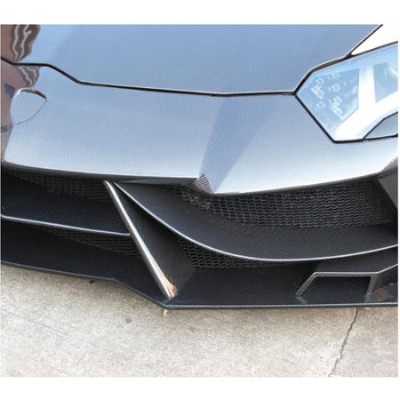 Lamborghini Aventador LP700-4 2011-2016 Front Bumper Lip Carbon Fiber-Ahacarbon