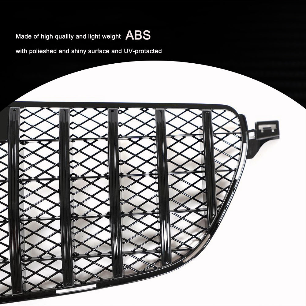 Mercedes Benz GLE Class W292 W166 GTGLE350 GLE400 GLE43 GLE63 AMG 2015-2018 Front Grille ABS-Ahacarbon