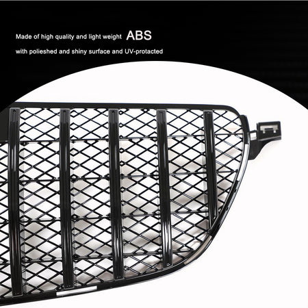Mercedes Benz GLE Class W292 W166 GTGLE350 GLE400 GLE43 GLE63 AMG 2015-2018 Front Grille ABS-Ahacarbon