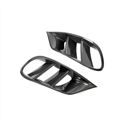 Mercedes Benz C217 S500 S550 Sport Pre-facelift 2015-2017 Fog Light Covers Dry Carbon Fiber-Ahacarbon