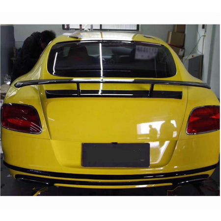 Bentley Continental GT 2nd Gen Coupe 2012-2014 Rear Trunk Spoiler Carbon Fiber-Ahacarbon