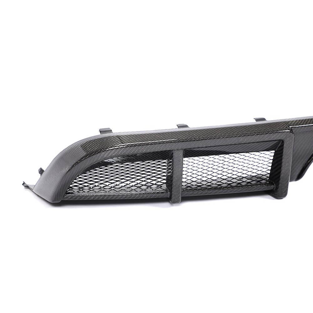 Porsche 911 Carrera 4 GTS 2017 Rear Bumper Diffuser Lip Carbon Fiber-Ahacarbon