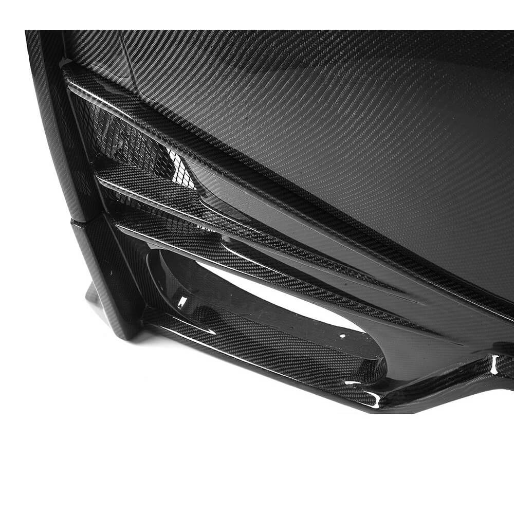 Nissan GTR Coupe 2009-2015 Rear Bumper Pure Carbon Fiber-Ahacarbon