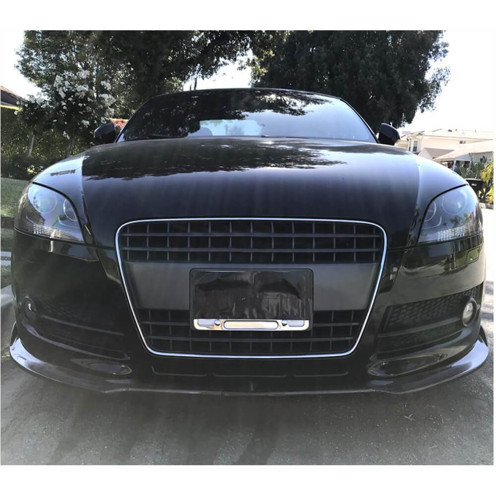 Audi TT MK2 8J 2008-2010 Front Bumper Lip Carbon Fiber-Ahacarbon