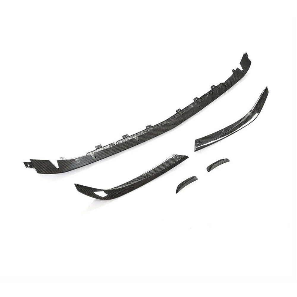 Mercedes Benz W177 V177 A45 AMG S Sedan Front Bumper Lip Carbon Fiber-Ahacarbon