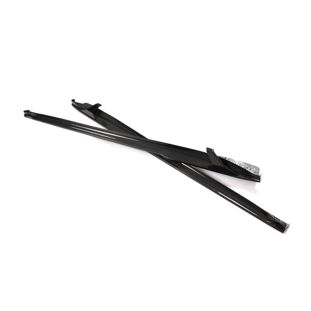 Porsche 911 Carrera/Targa 4 (S) 2017 Side Skirts Dry Carbon Fiber-Ahacarbon