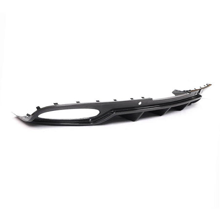 Bentley Continental 2nd Gen 2012 2013 Rear Bumper Diffuser Carbon Fiber-Ahacarbon
