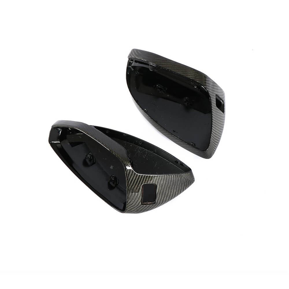 Audi A6 A7 A8 Quattro C8 2019-2022 Mirror Covers Replacement Style Carbon Fiber-Ahacarbon