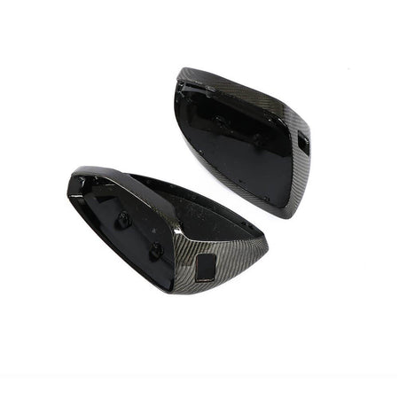 Audi A6 A7 A8 Quattro C8 2019-2022 Mirror Covers Replacement Style Carbon Fiber-Ahacarbon