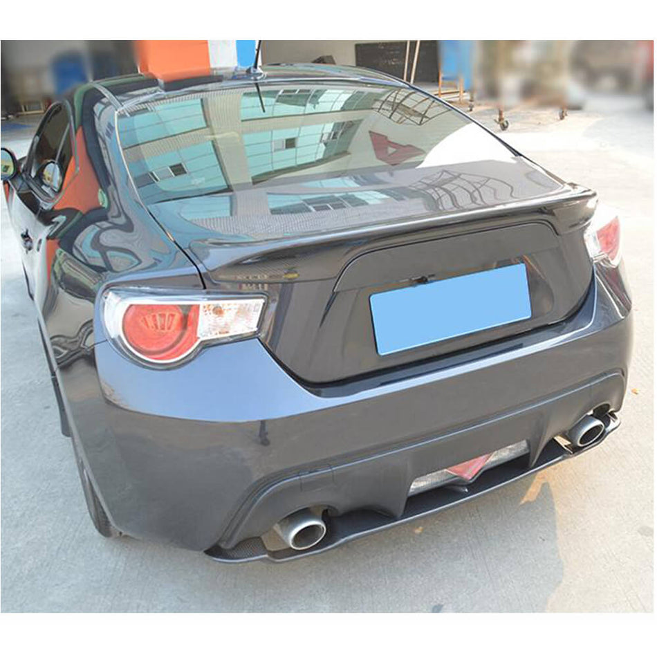 Subaru BRZ Toyota GT86 FT86 Scion FR-S Rear Bumper Diffuser Carbon Fiber-Ahacarbon