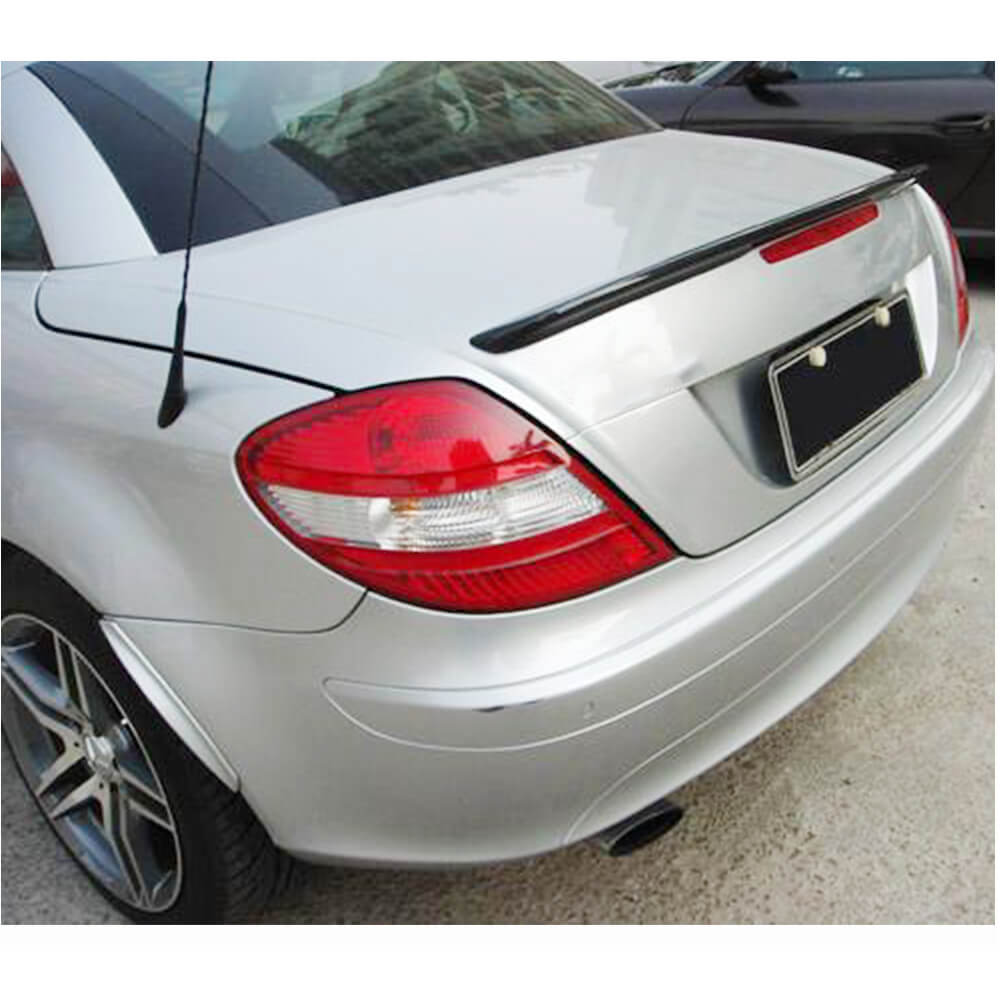 Mercedes Benz SLK Class R171 Coupe 2009-2011 Rear Trunk Spoiler Carbon Fiber-Ahacarbon