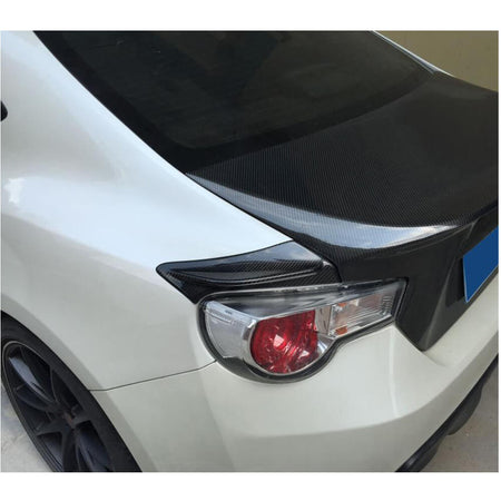 Subaru BRZ Toyota GT86 FT86 Scion FR-S Rear Spoiler Splitter Carbon Fiber-Ahacarbon