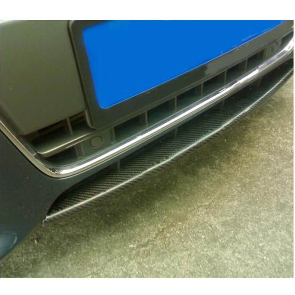Audi A5 B8 Base Pre-facelift 2008-2011 Front Bumper Lip Carbon Fiber-Ahacarbon