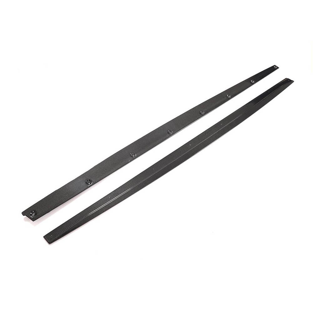 BMW F80 M3 Sedan 4-Door 2014-2019 Side Skirts Carbon Fiber-Ahacarbon