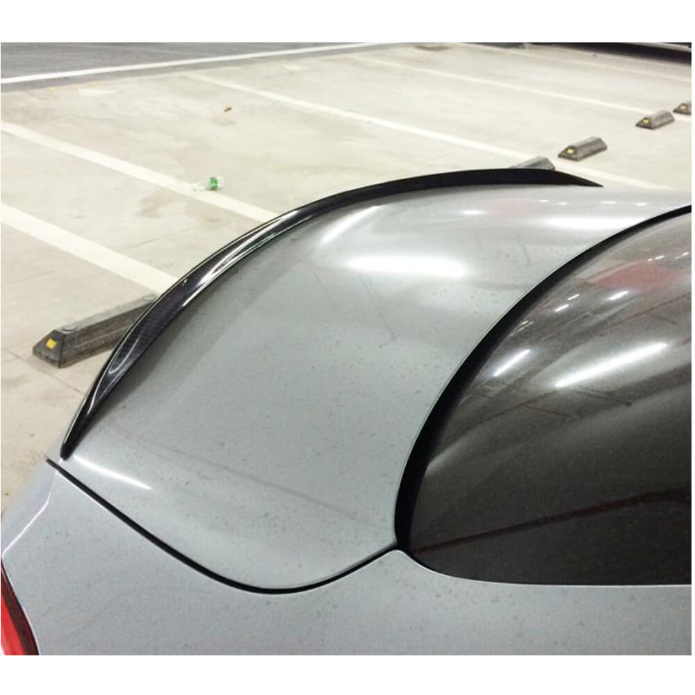 Mercedes Benz C-Class W205 2015-2021 Rear Trunk Spoiler Carbon Fiber-Ahacarbon