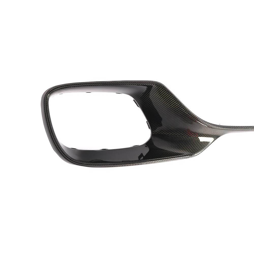 For Mercedes Benz W222 S63 S65 AMG Carbon Fiber Front Bumper Decoration Vent Trims-Ahacarbon
