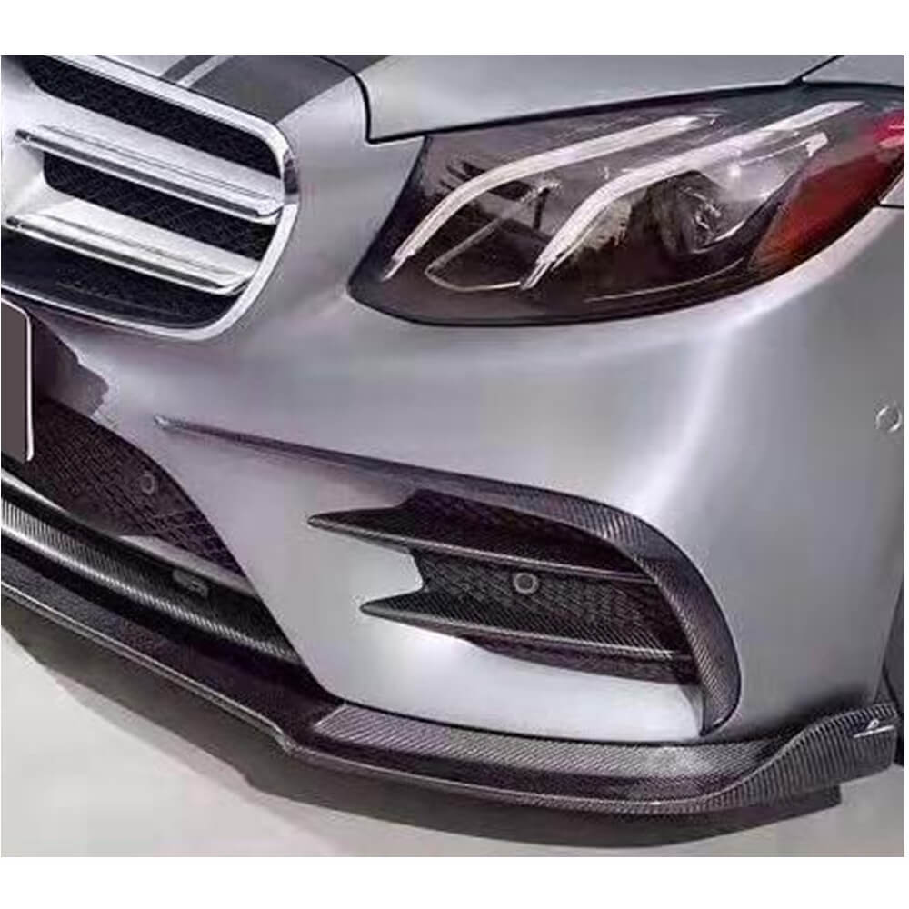 Mercedes Benz W213 Sport E43 AMG 2017-2019 Front Bumper Vents Carbon Fiber-Ahacarbon