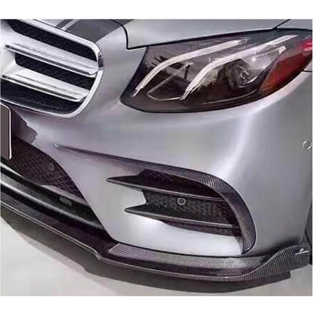 Mercedes Benz W213 Sport E43 AMG 2017-2019 Front Bumper Vents Carbon Fiber-Ahacarbon