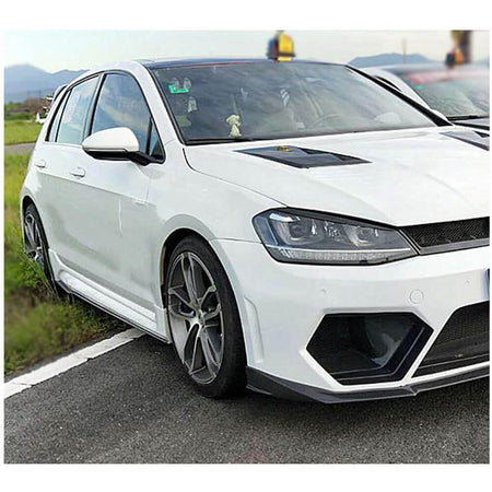 Volkswagen VW Golf 7 MK7 Base 2014-2016 Side Skirts Carbon Fiber-Ahacarbon
