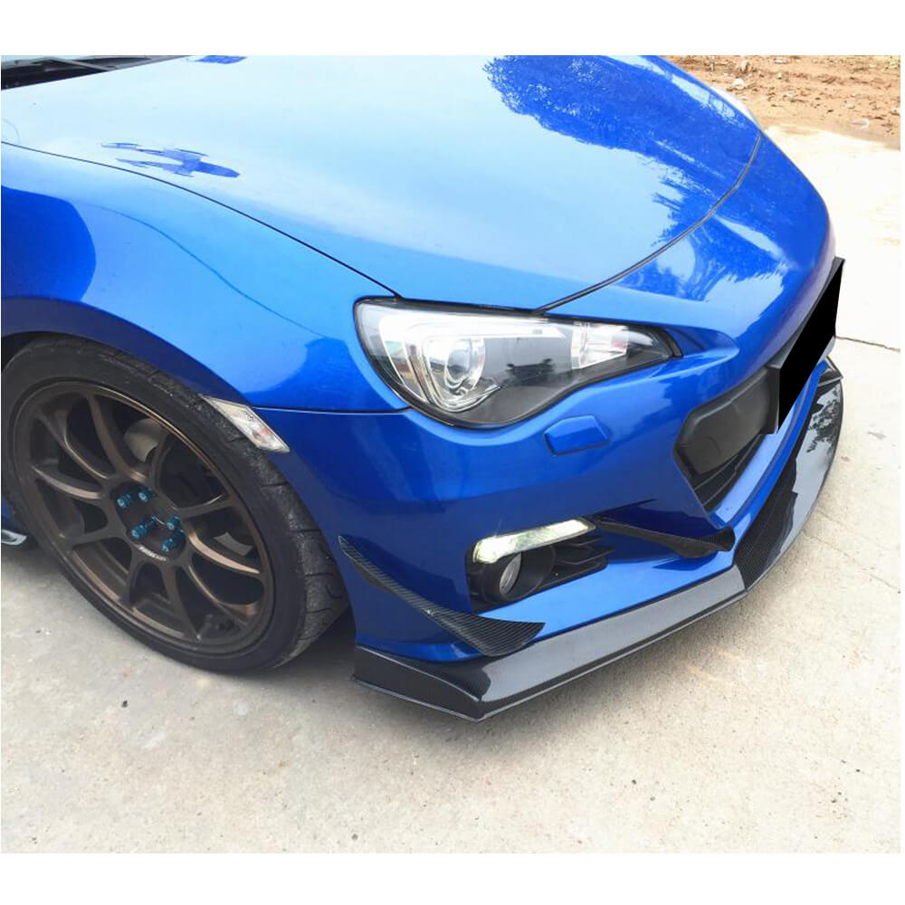 Toyota GT86 FT86 Coupe 2013-2016 Front Bumper Lip Carbon Fiber-Ahacarbon
