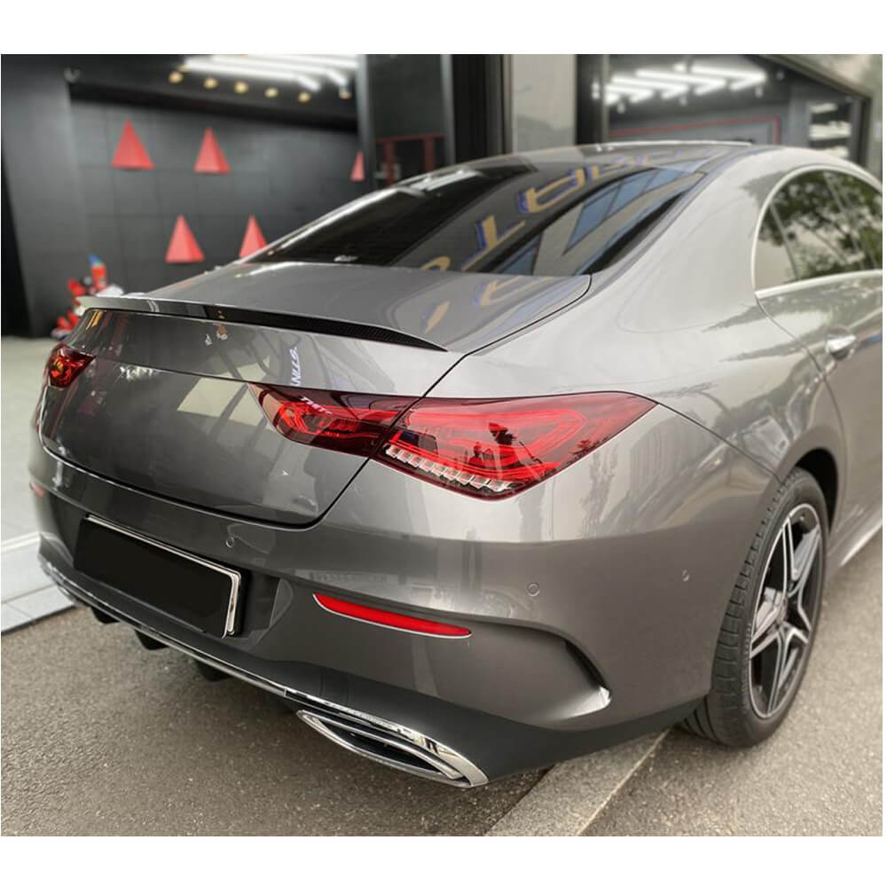 Mercedes Benz (W118) C118 2020UP Rear Trunk Spoiler Carbon Fiber-Ahacarbon