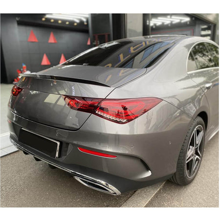 Mercedes Benz (W118) C118 2020UP Rear Trunk Spoiler Carbon Fiber-Ahacarbon