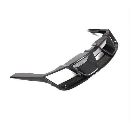 Ford Mustang V8 GT 2018-2021 Rear Bumper Diffuser Carbon Fiber-Ahacarbon