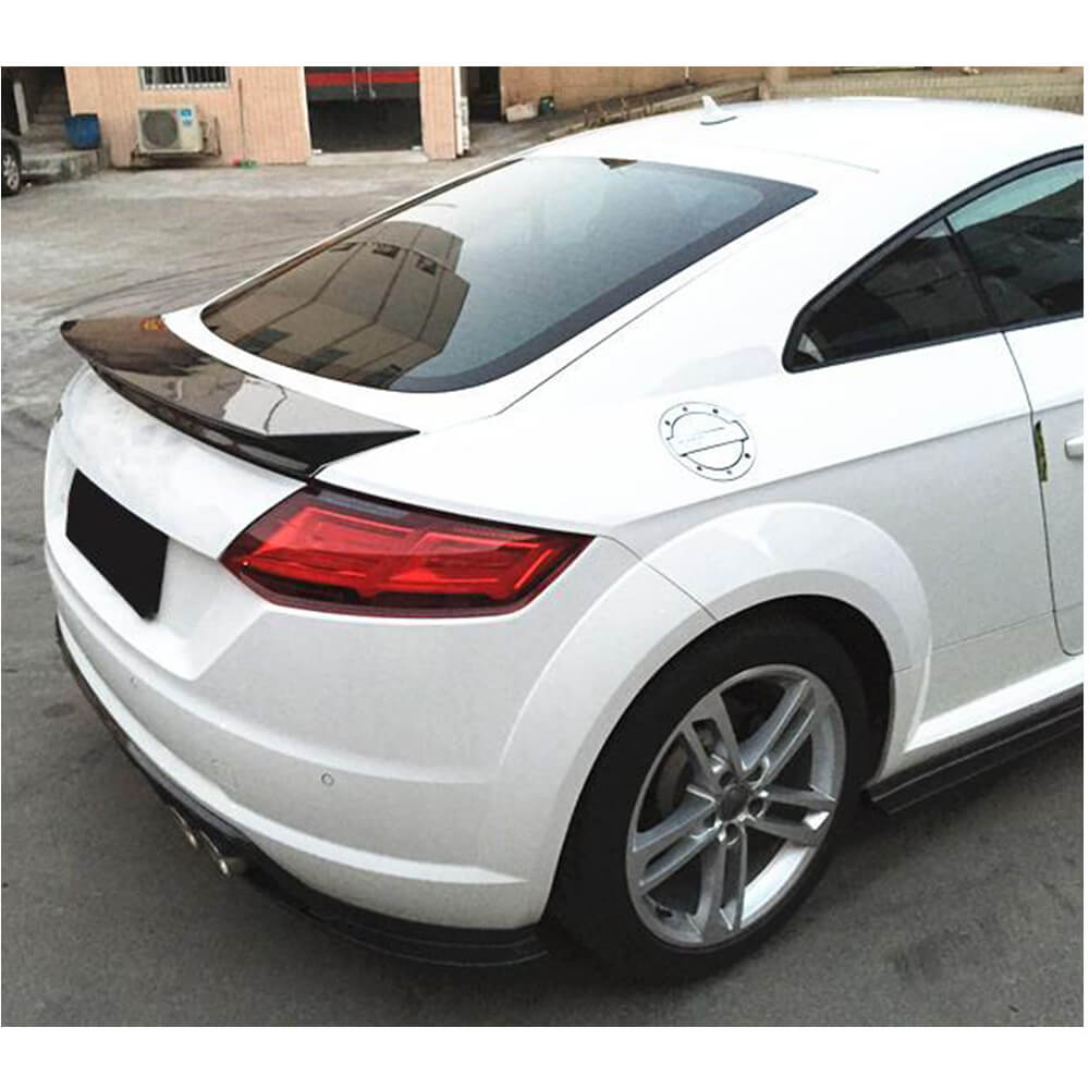 Audi TT MK3 8S 2015-2019 Rear Trunk Spoiler Carbon Fiber-Ahacarbon