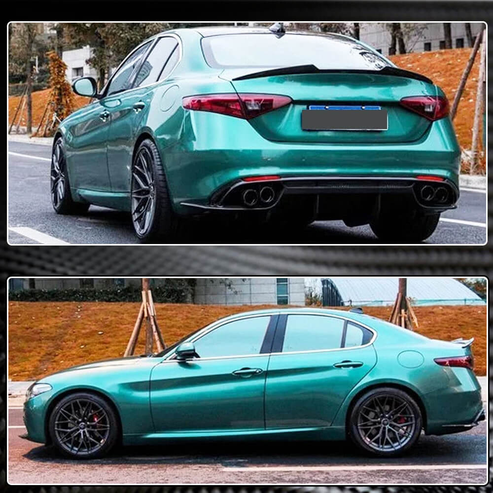 Alfa Romeo Giulia 952 2016-2022 Rear Trunk Spoiler Carbon Fiber/FRP-Ahacarbon