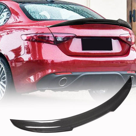 Alfa Romeo Giulia 952 2016-2022 Rear Trunk Spoiler Carbon Fiber-Ahacarbon